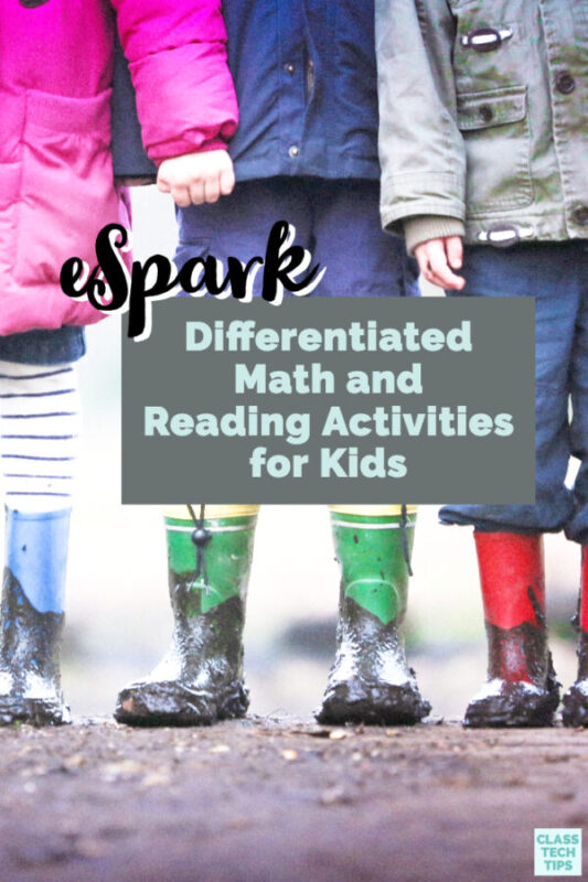 Ready for any device in your classroom, eSpark has a free one-year trial for their differentiated math and reading activities!