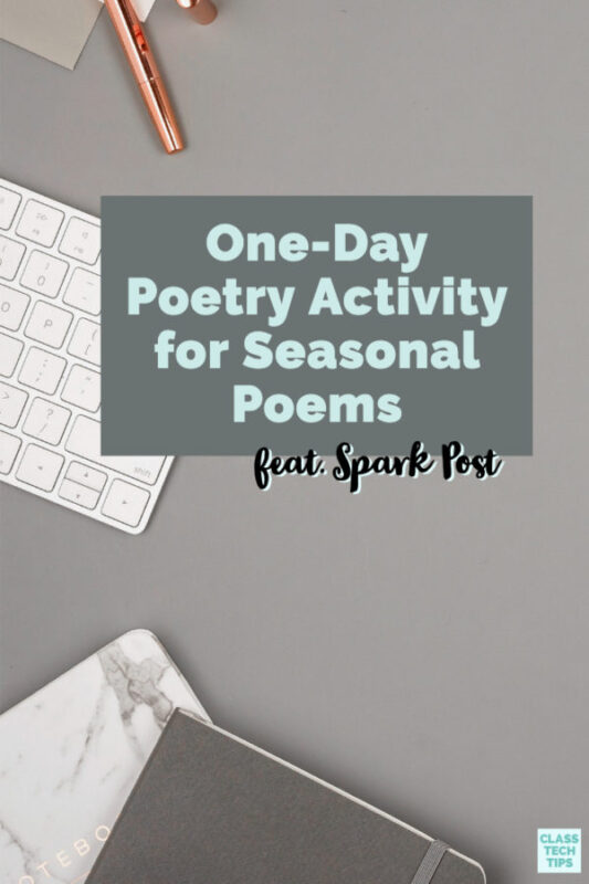 Any time of year is great for seasonal poems! A poem connected to the seasons is a wonderful way for students to apply creative writing skills.