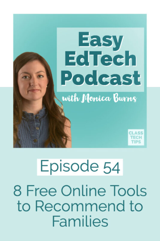 If your students will be out of school for closures, these free tools are ones parents can easily access on a smartphone, tablet, or computer.