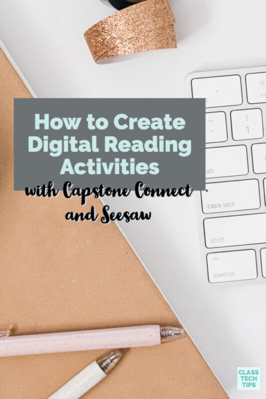 If you want to create digital reading activities this year, their resources are ones you can share quickly and easily with students.
