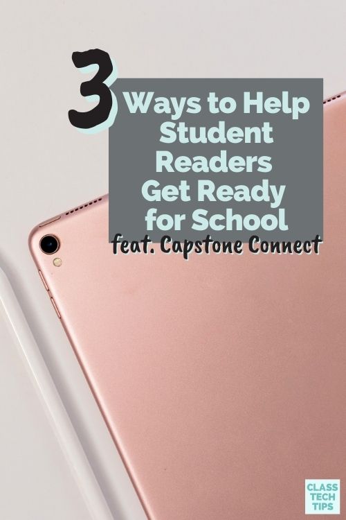 Let's think forward to the start of the school year and identify ways to help student readers prepare thought read aloud audio and more.